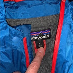 Boys Patagonia ski bibs, 5t